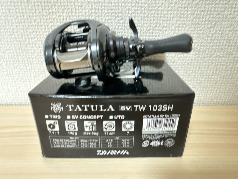 Daiwa Baitcasting Reel 20 TATULA SV TW 103SH Right 7.1:1 Fishing Reel IN BOX