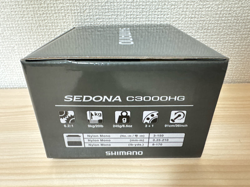 Shimano Spinning Reel 23 SEDONA C3000HG Gear Ratio 6.2:1 Fishing Reel IN BOX