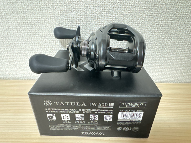 Daiwa Baitcast Reel 21 TATULA TW 400L 6.3 Left Handed