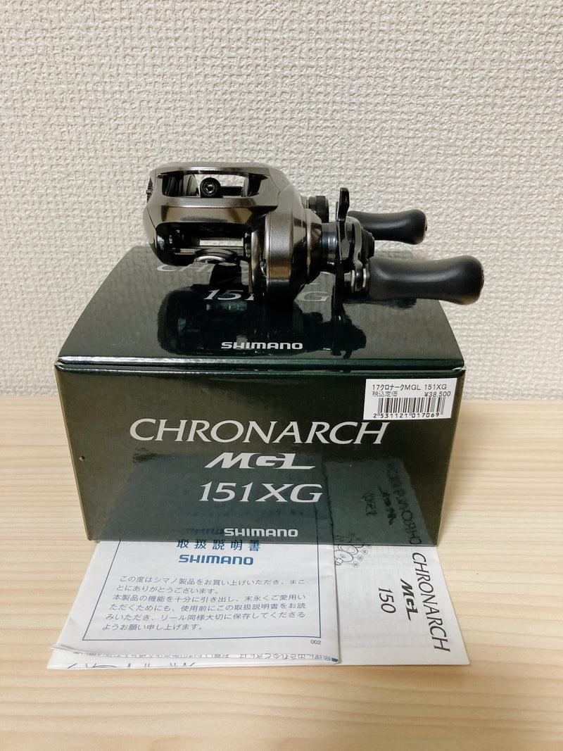 Shimano Baitcasting Reel 17 CHRONARCH MGL 151XG Left 5RL042151 IN BOX