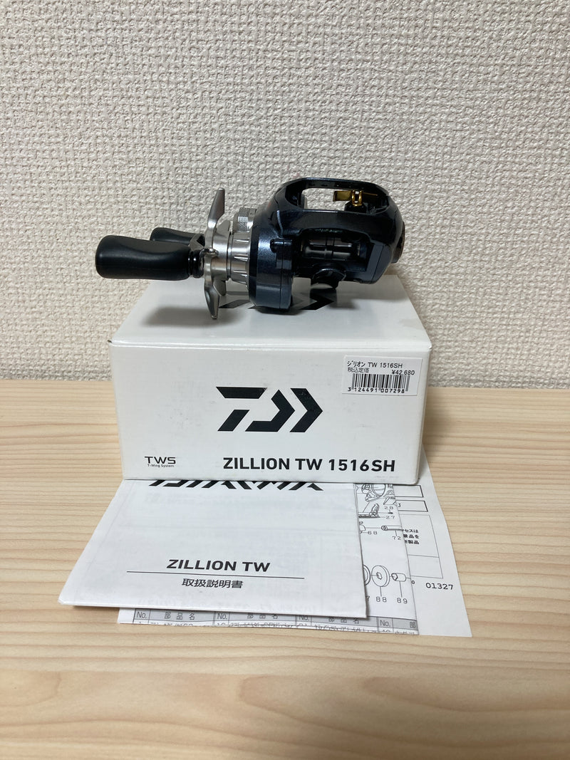 Daiwa Baitcasting Reel ZILLION TW 1516SH Right Handle Gear Ratio 7.3:1 IN BOX