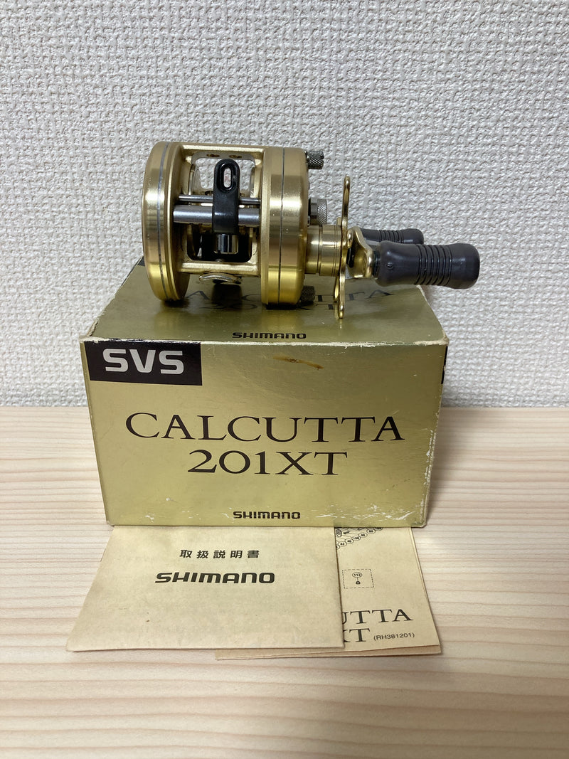 Shimano Baitcasting Reel CALCUTTA 201XT Left RH381201 Gear Ratio 5.1:1 IN BOX