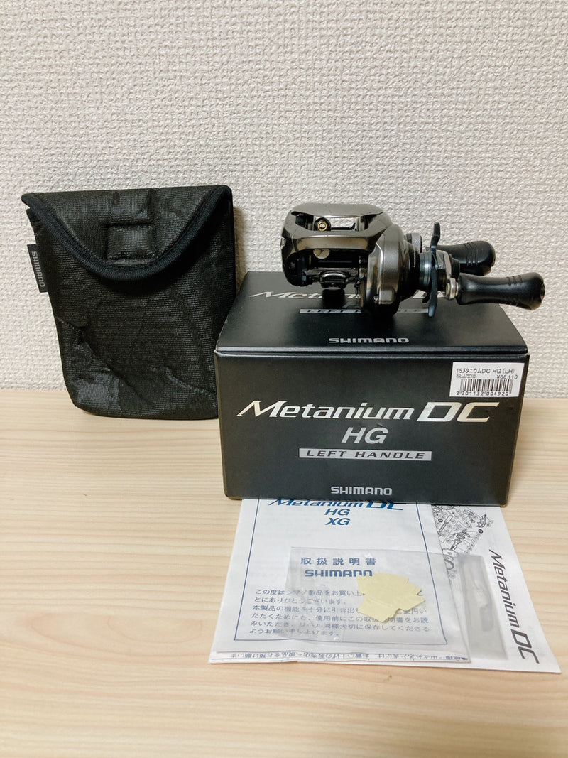 Shimano Baitcasting Reel 15 Metanium DC HG Left Gear Ratio 7.4:1 IN BOX