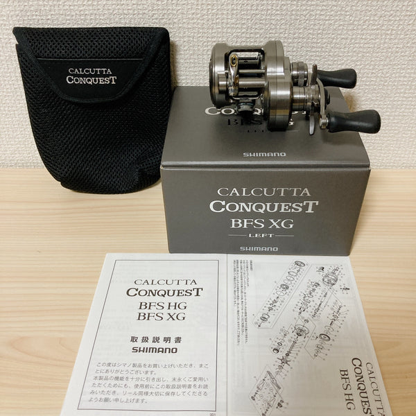 Shimano Baitcasting Reel 23 CALCUTTA CONQUEST BFS XG Left 8.9:1 Fishin