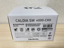 Daiwa Spinning Reel 22 CALDIA SW 4000-CXH Gear Ratio 6.2:1 IN BOX