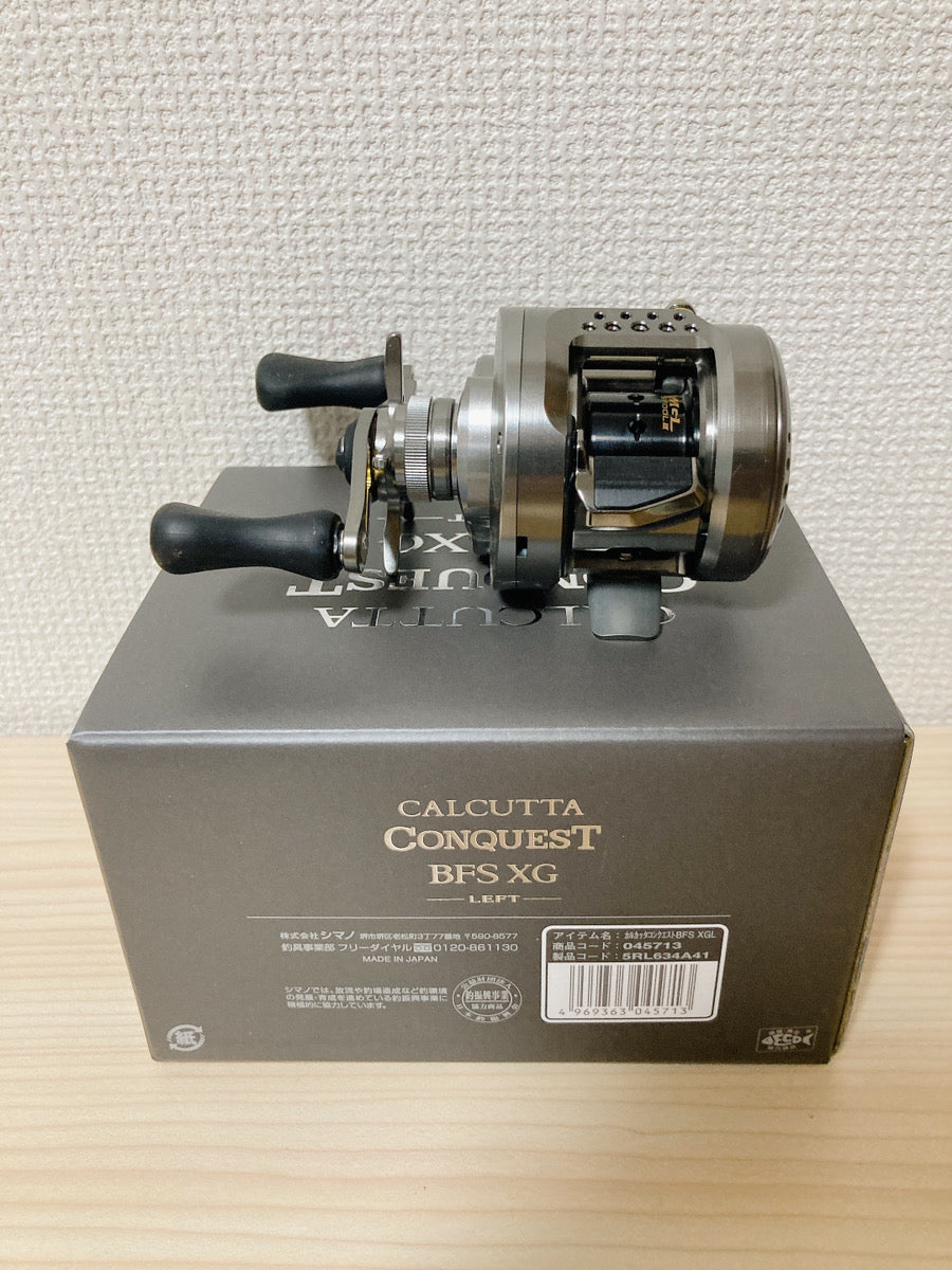 Shimano Baitcasting Reel 23 CALCUTTA CONQUEST BFS XG Left