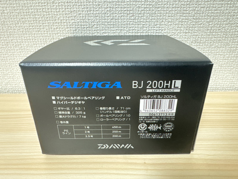 Daiwa 17 SALTIGA BJ 200-HL Baitcasting Reel for Jigging From Japan