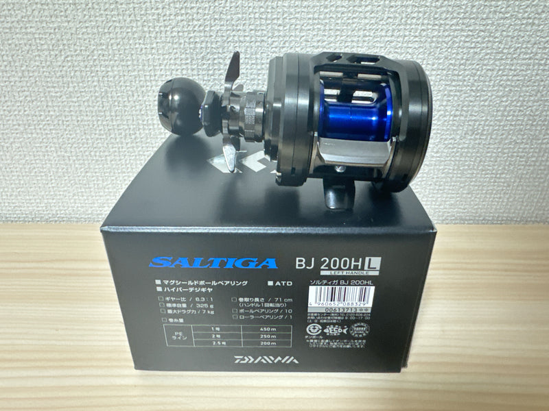 Daiwa 17 SALTIGA BJ 200-HL Baitcasting Reel for Jigging From Japan