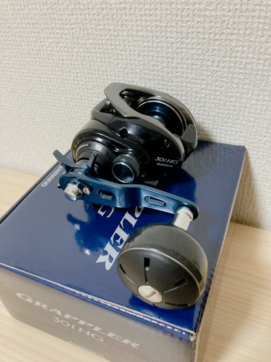 Grappler ３０１ＨＧ Shimano 17 Grappler 301HG Left Baitcasting Reel New from