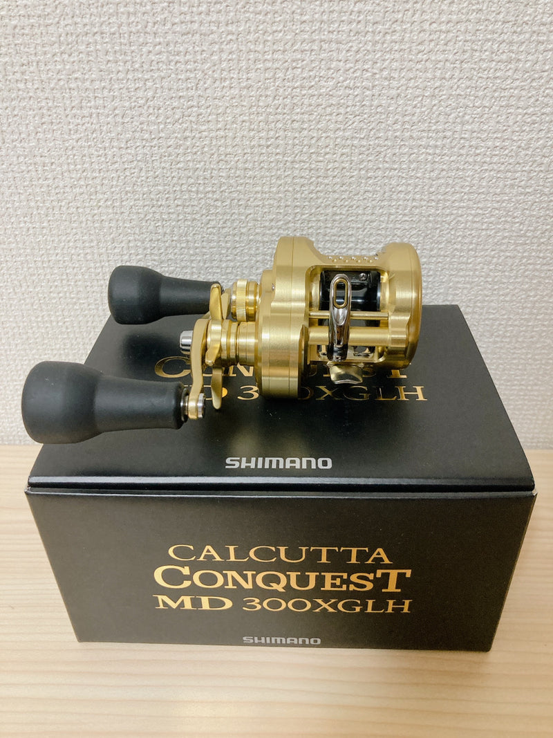 Shimano Baitcasting Reel 23 CALCUTTA CONQUEST MD 300XGLH RIGHT 7.5:1 IN BOX