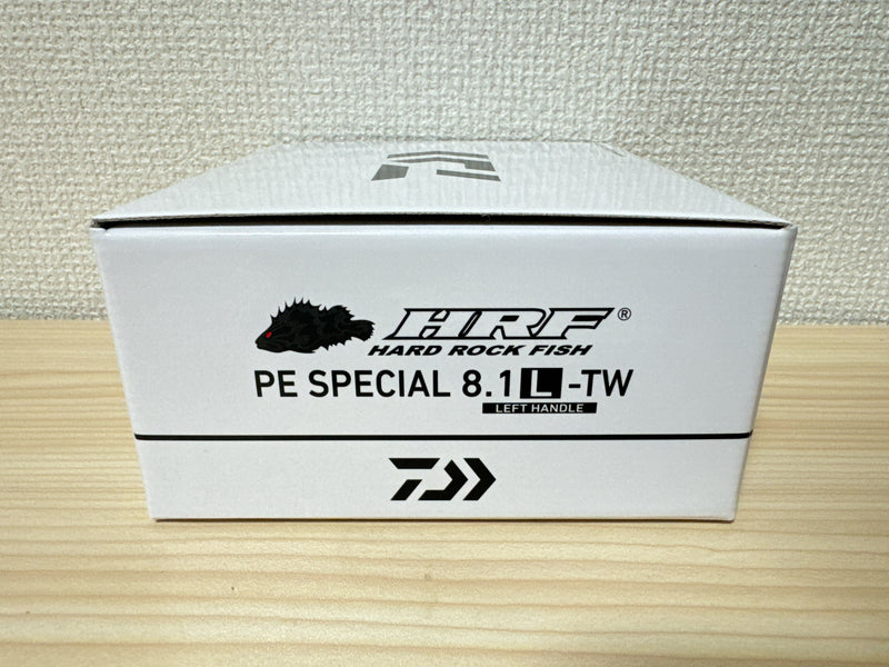 DAIWA Bait Reel HRF PE SPECIAL 8.1L-TW Left Handle