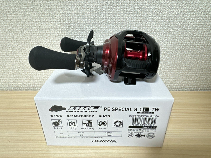 DAIWA Bait Reel HRF PE SPECIAL 8.1L-TW Left Handle