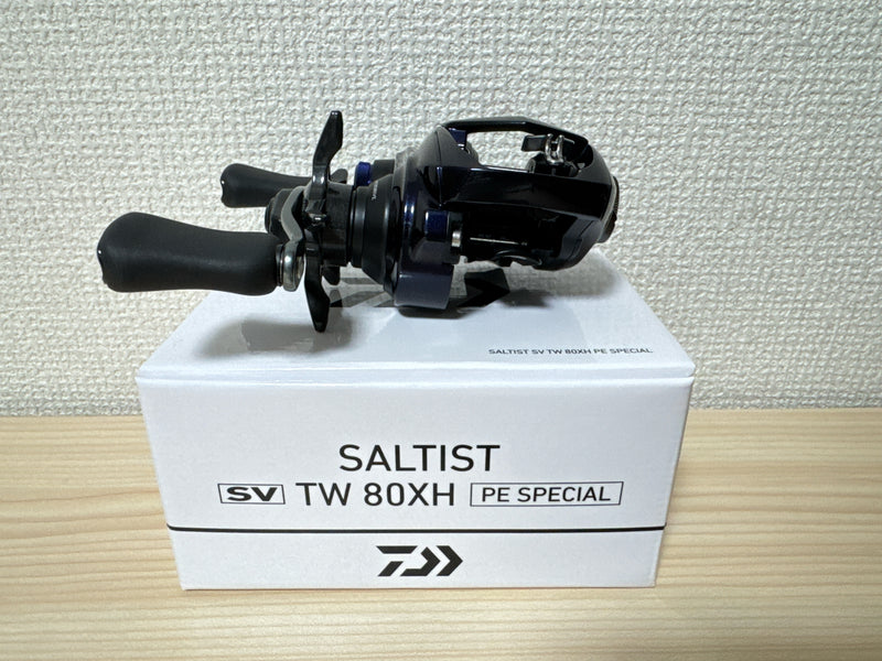 Daiwa Baitcasting Reel 23 SALTIST SV TW 80XH PE SPECIAL Right 8.1:1 IN BOX