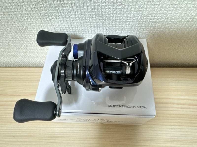 Daiwa Baitcasting Reel 23 SALTIST SV TW 80XH PE SPECIAL Right 8.1:1 IN BOX