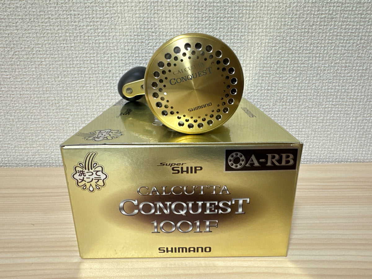 Shimano Baitcasting Reel 05 CALCUTTA CONQUEST 1001F Left RF528901 Fish
