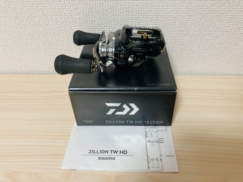 DAIWA Baitcasting Reel 18 Zillion TW HD 1520SH Right Gear Ratio 7.3:1 IN BOX