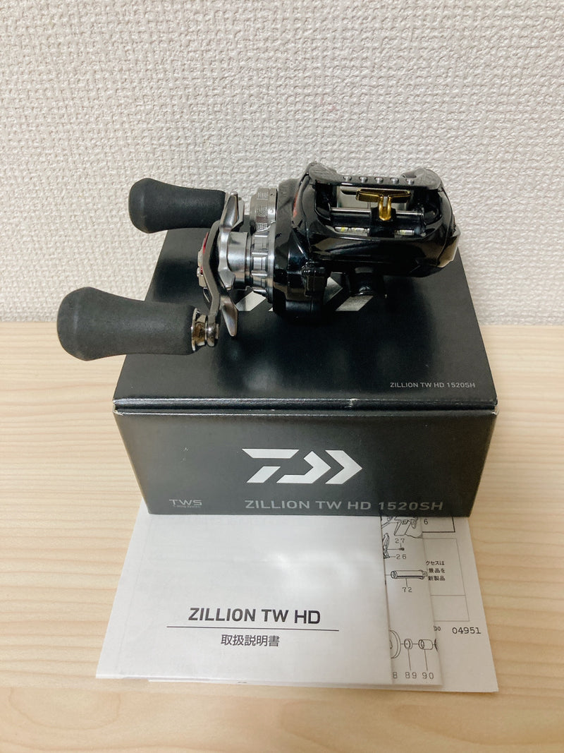 DAIWA Baitcasting Reel 18 Zillion TW HD 1520SH Right Gear Ratio 7.3:1 IN BOX