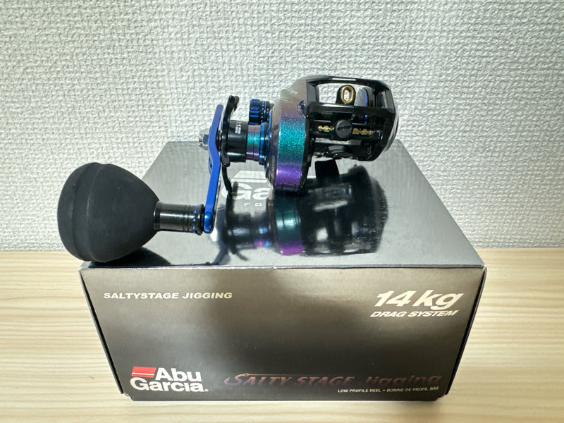 Abu Garcia Baitcasting Reel SALTY STAGE JIGGING Right 7.3:1 Fishing Reel IN BOX