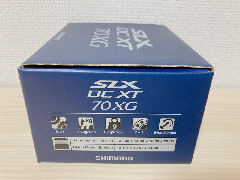 Shimano Baitcasting Reel 22 SLX DC XT 70XG Right Gear Ratio 8.1:1 IN BOX