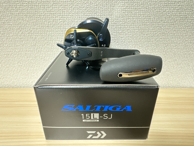 Daiwa Baitcasting Reel 22 SALTIGA 15L-SJ for Jigging Left Gear Ratio 6.3:1