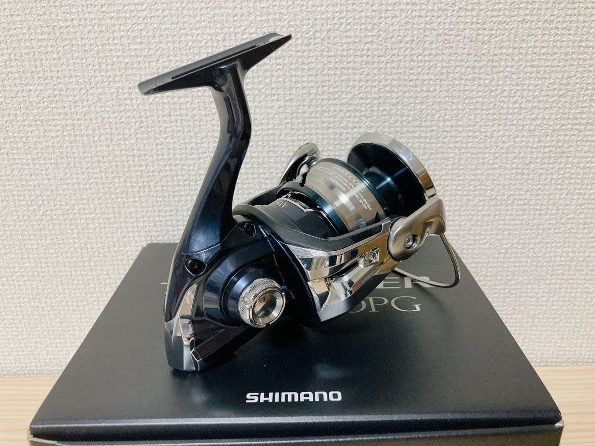 SHIMANO 　21 TWIN POWER SW10000PG Shimano 21 Twin Power SW 10000PG Spinning Reel Ship from Japan New