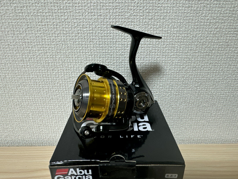 Abu Garcia Spinning reel Superior 3000SH Fishing T shape Black bass sea bass