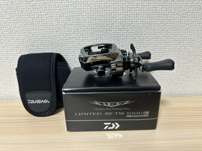 Daiwa Baitcasting Reel 21 STEEZ Limited SV TW 1000L Left 6.3:1 Fishing IN BOX