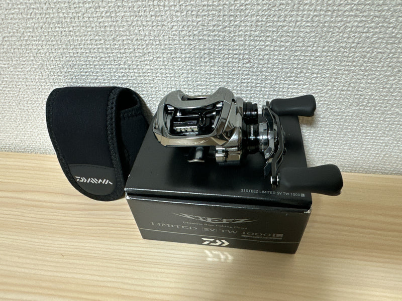 Daiwa Baitcasting Reel 21 STEEZ Limited SV TW 1000L Left 6.3:1 Fishing IN BOX