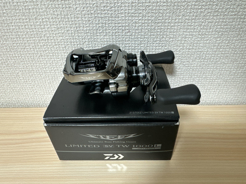 Daiwa Baitcasting Reel 21 STEEZ Limited SV TW 1000L Left 6.3:1 Fishing IN BOX