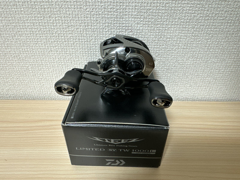 Daiwa Baitcasting Reel 21 STEEZ Limited SV TW 1000L Left 6.3:1 Fishing IN BOX