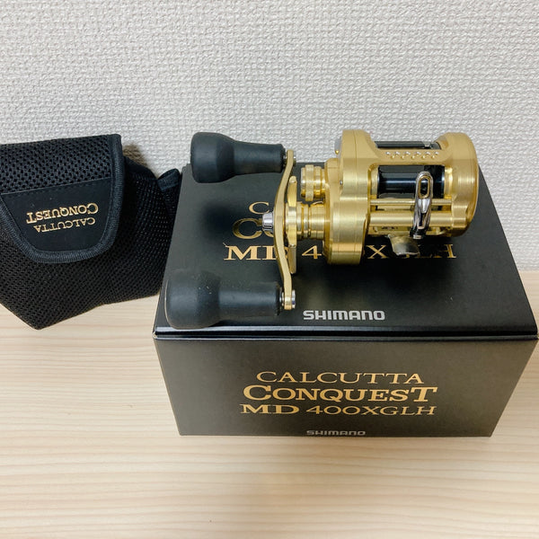 Shimano Baitcasting Reel 23 CALCUTTA CONQUEST MD 400XGLH RIGHT 7.5:1 I