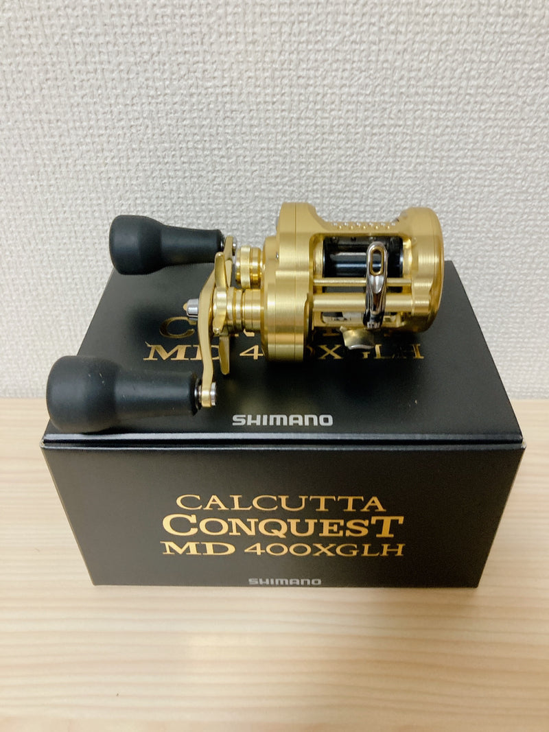 Shimano Baitcasting Reel 23 CALCUTTA CONQUEST MD 400XGLH RIGHT 7.5:1 IN BOX