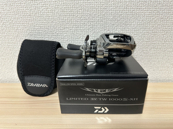 Daiwa Baitcasting Reel 22 STEEZ LIMITED SV TW 1000S-XH 8.5:1 Right IN BOX