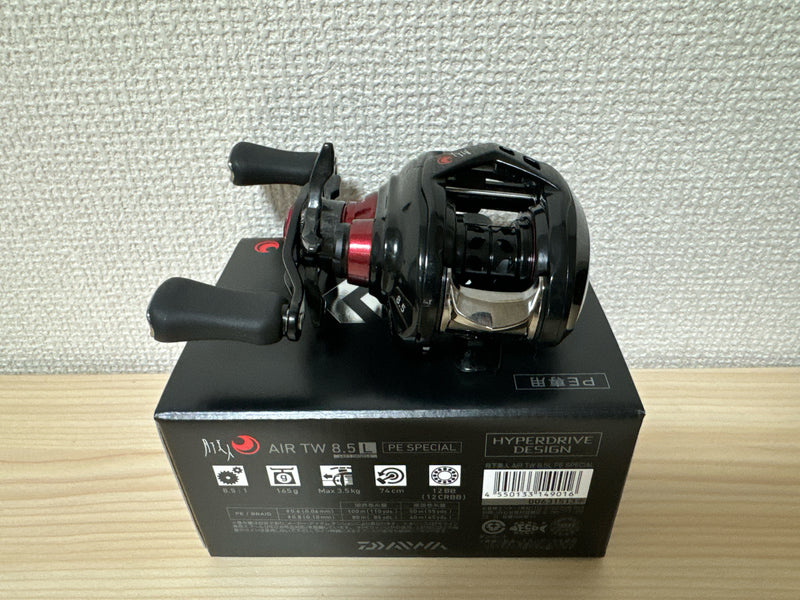 Daiwa Baitcast Reel 21 GEKKABIJIN AIR TW 8.5L Left PE SPECIAL 8.5:1 IN BOX