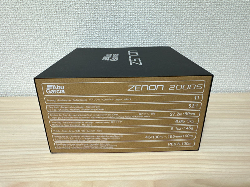 Abu Garcia Spinning Reel ZENON 2000S Gear Ratio 5.2:1 Fishing Reel IN BOX