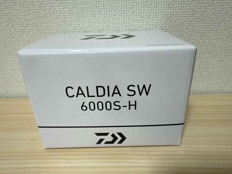 Daiwa Spinning Reel 22 CALDIA SW 6000S-H Gear Ratio 5.7:1 IN BOX