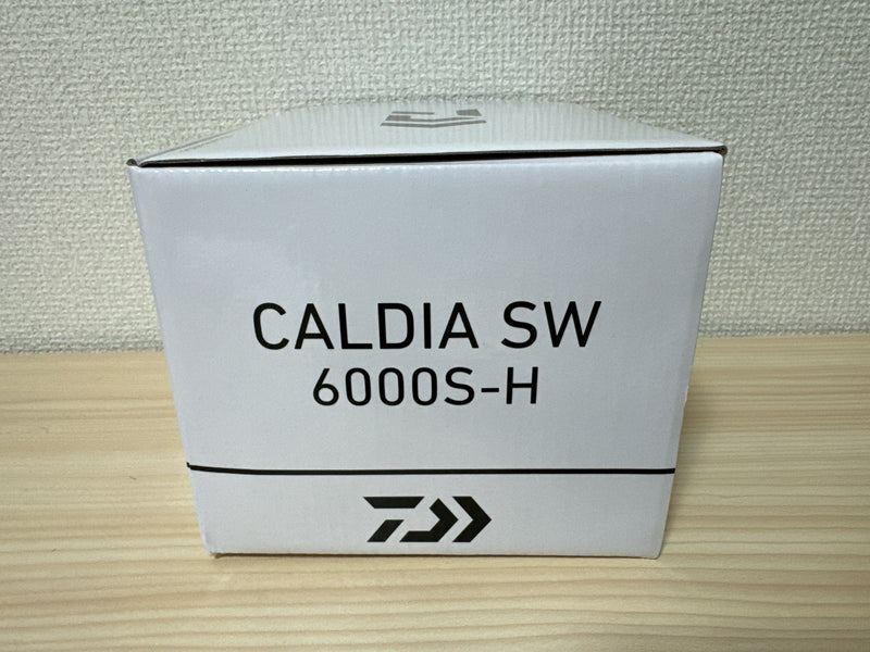 Daiwa Spinning Reel 22 CALDIA SW 6000S-H Gear Ratio 5.7:1 IN BOX