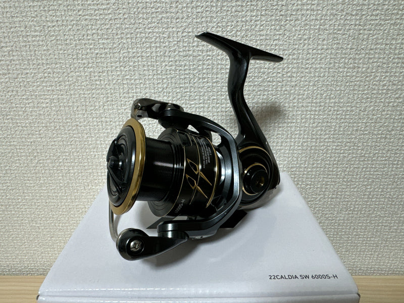 Daiwa Spinning Reel 22 CALDIA SW 6000S-H Gear Ratio 5.7:1 IN BOX