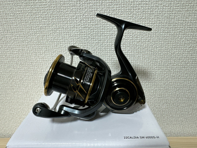 Daiwa Spinning Reel 22 CALDIA SW 6000S-H Gear Ratio 5.7:1 IN BOX