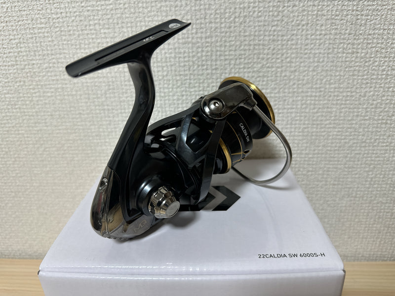 Daiwa Spinning Reel 22 CALDIA SW 6000S-H Gear Ratio 5.7:1 IN BOX