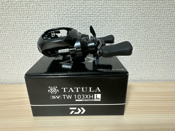 DAIWA 20 TATULA SV TW 103XHL Fishing Salt compatible black bus Lightest model