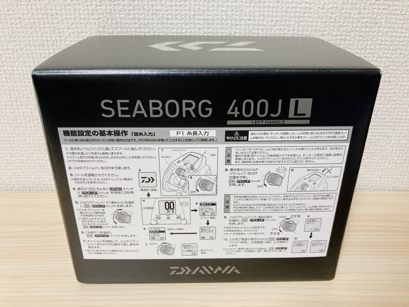Daiwa Electric Reel 23 Seaborg 400JL Left 5.1:1 Japanese/English Fishing IN BOX