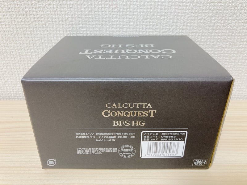 Shimano Baitcasting Reel 23 CALCUTTA CONQUEST BFS HG Right 7.8:1 FIshing IN BOX