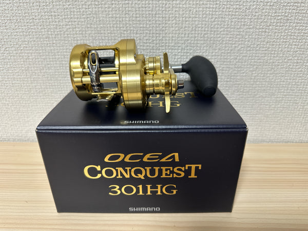 Shimano Baitcasting Reel 22 OCEA Conquest 301HG Left 6.2:1 Fishing Reel IN BOX