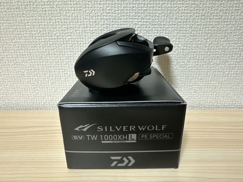 Daiwa Baitcasting Reel 22 Silver Wolf SV TW 1000XHL PE Special Left 8.5:1 IN BOX