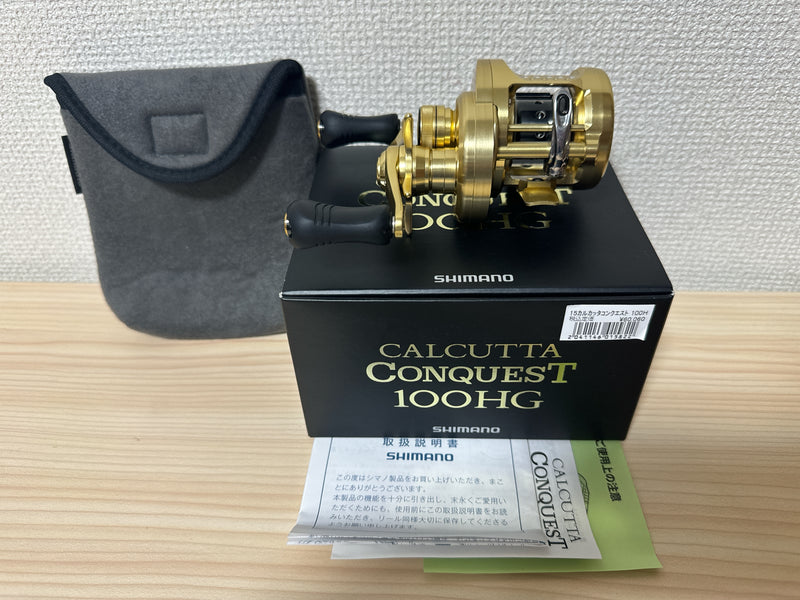 Shimano Baitcasting Reel 15 CALCUTTA CONQUEST 100HG RH 5RH821100 IN BOX