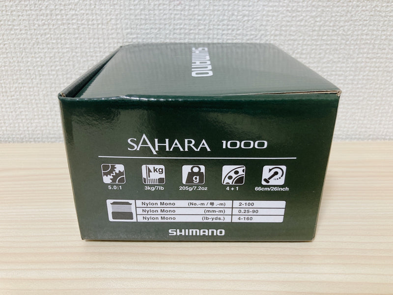 reel shimano sahara 1000 Shimano Spinning Reel 22 SAHARA 1000 Gear Ratio 5.0:1 Fishing Reel IN