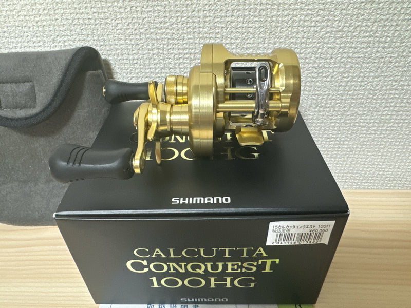 Shimano Baitcasting Reel 15 CALCUTTA CONQUEST 100HG RH 5RH821100 IN BOX