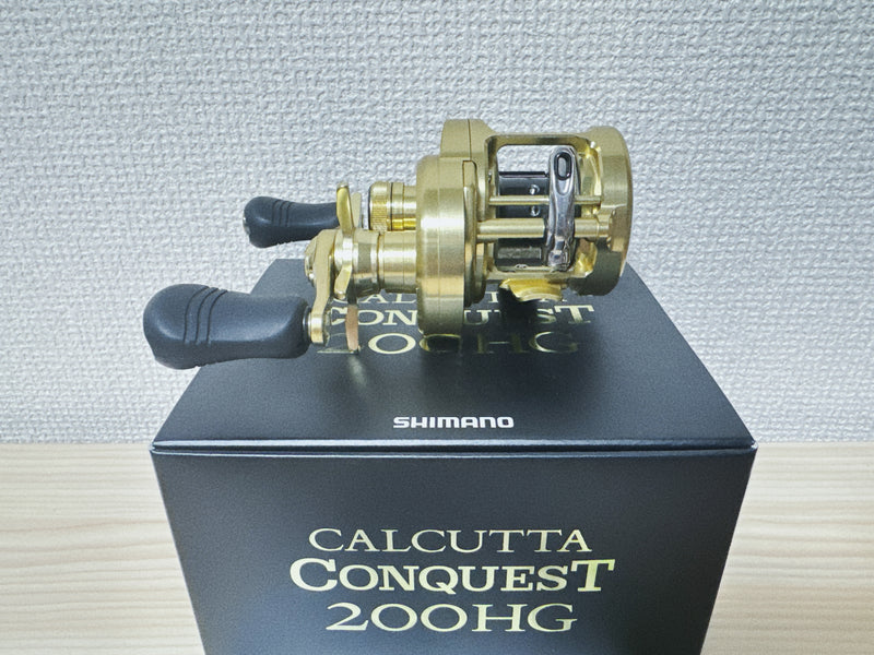 Shimano Baitcasting Reel 15 CALCUTTA CONQUEST 200HG Right Gear Ratio 6.2 IN BOX