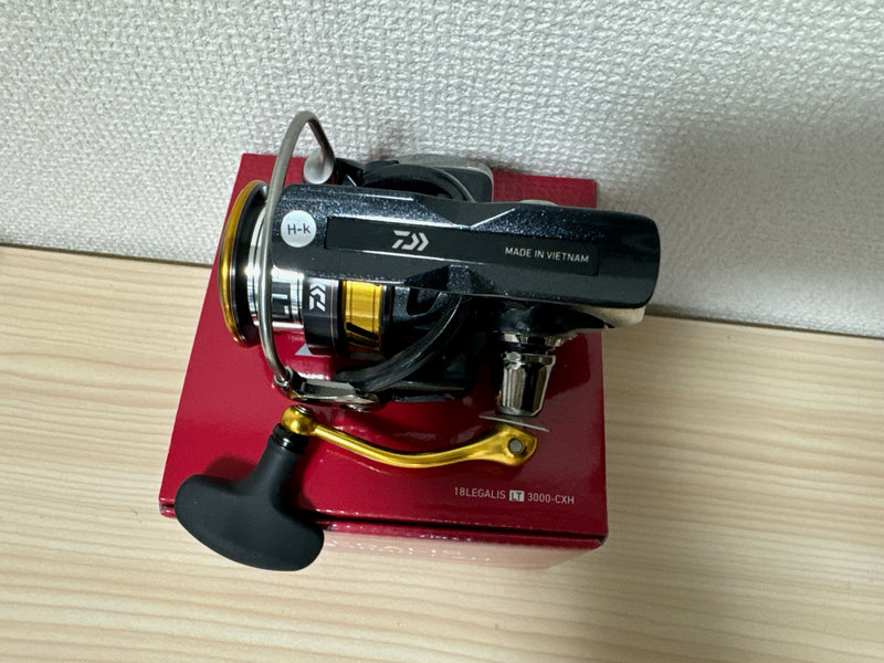 Daiwa Spinning Reel 18 LEGALIS LT3000-CXH Gear Ratio 6.2:1 Fishing Reel IN BOX